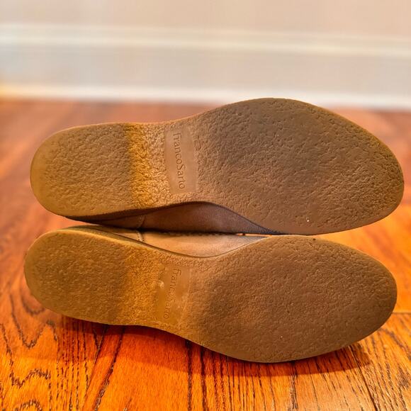 Franco Sarto Womens Taupe Beige Pebbles Suede Chukka Boot Bootie Size 6.5M - Picture 8 of 11